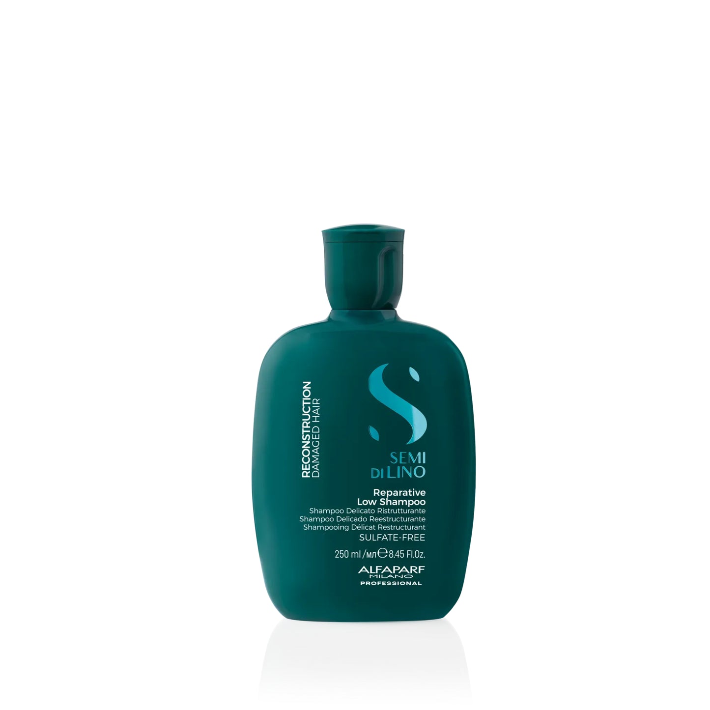 Alfaparf Milano Semi Di Lino Reparative Low Shampoo 250ml for damaged hair repair