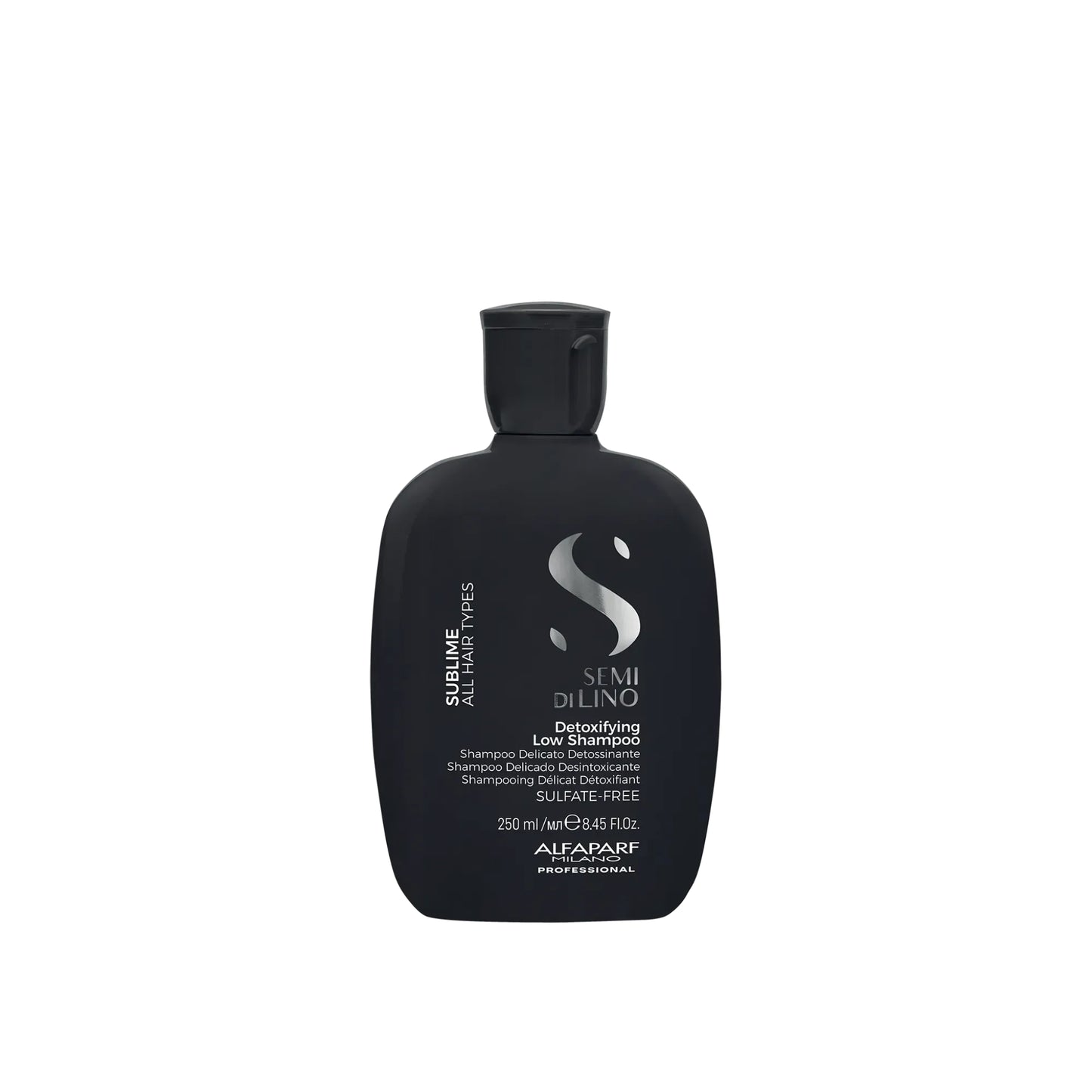 Alfaparf Semi Di Lino Sublime Detoxifying Low Shampoo 250ml for hair detoxification