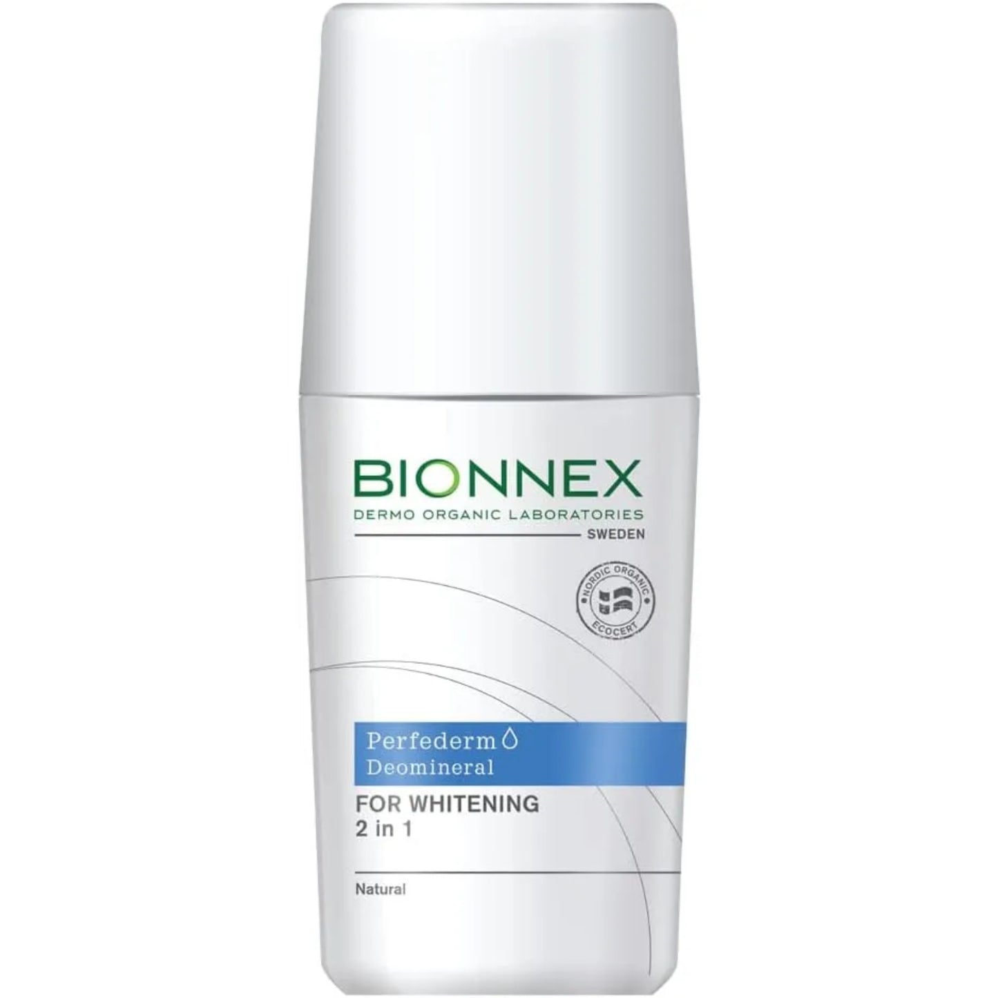 Bionnex Perfederm Deomineral Whitening Roll-On 75ml for underarm brightening
