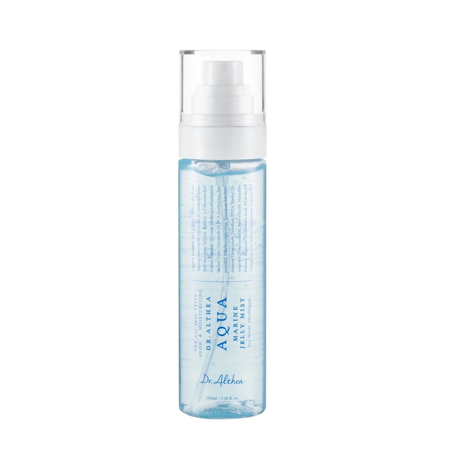 Dr. Althea Aqua Mist bottle on a white background