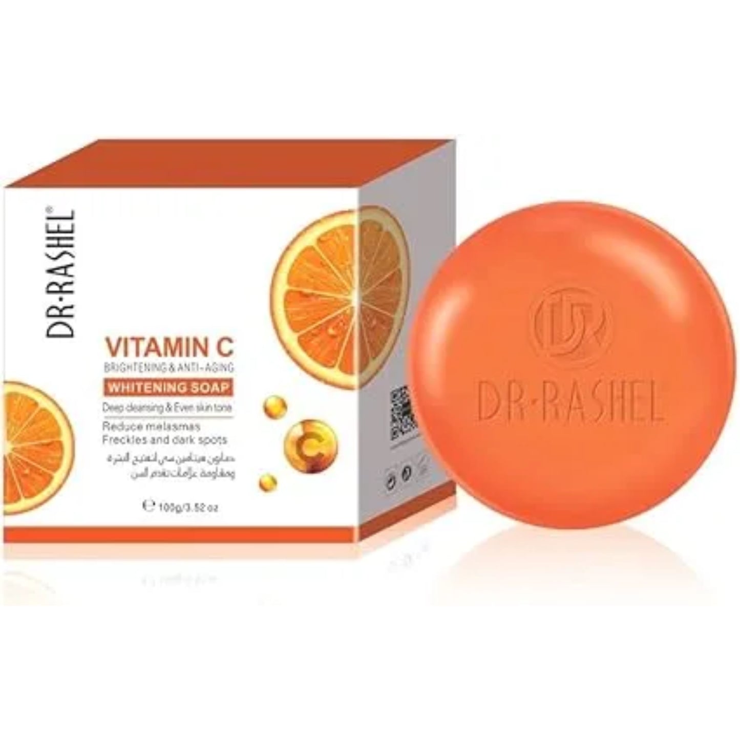 Dr. Rashel Brightening & Anti-Aging Whitening Soap 100g for skin brightening