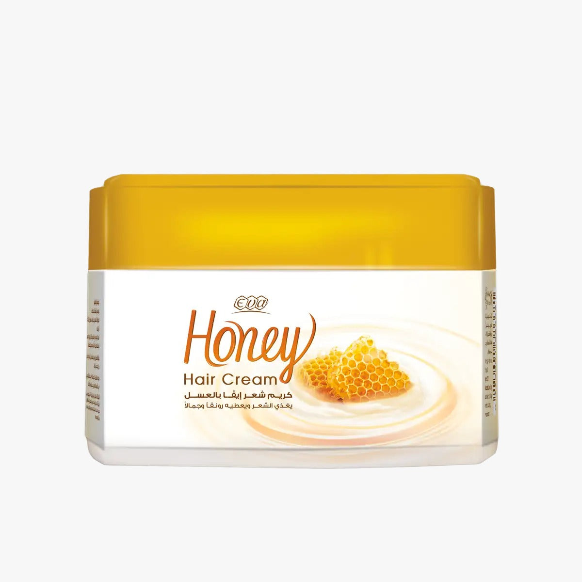 EVA Hair Cream for Normal Hair 185g Honey - كريم إيفا للشعر العادي بالعسل للتصفيف والترطيب | Lumella