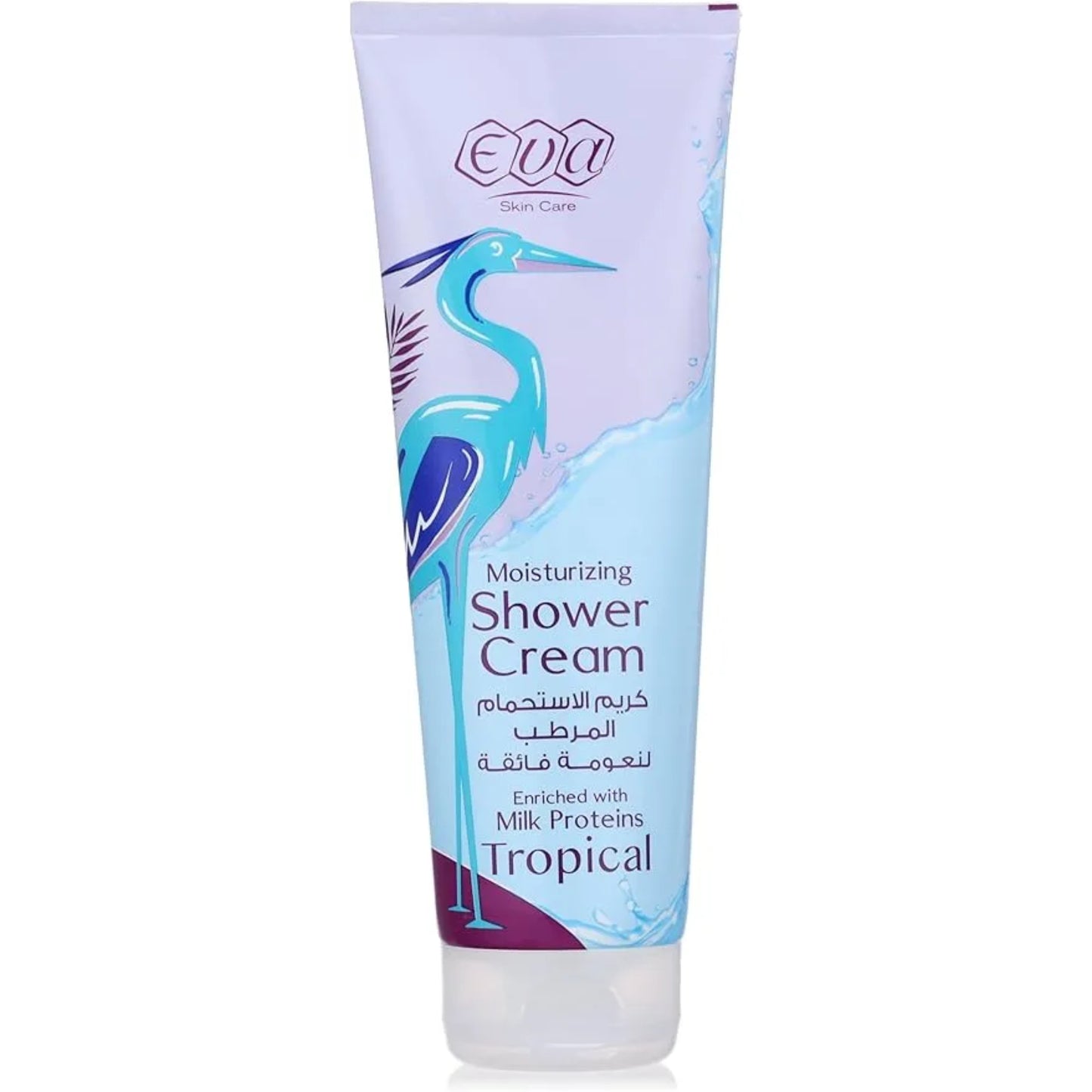 Eva Skin Care Moisturizing Shower Cream Tropical 250ml for body hydration