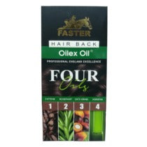 Faster Hair Back Oilex Oil Four Oil 100ml - زيت فاستر هير باك أويلكس بأربع زيوت لعلاج تساقط الشعر وتعزيز النمو | Lumella