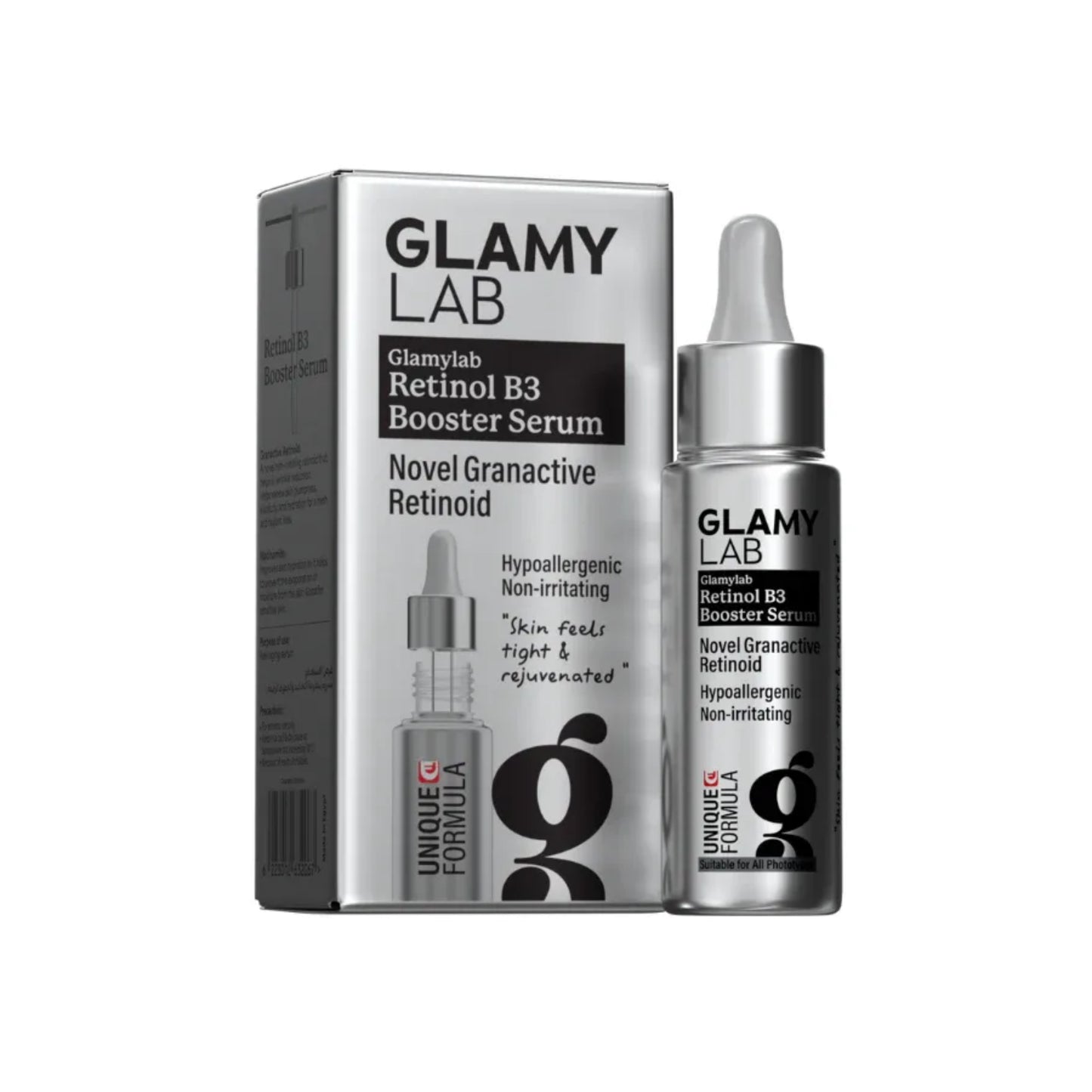Glamy Lab Retinol B3 Booster Serum 30ml for anti-aging