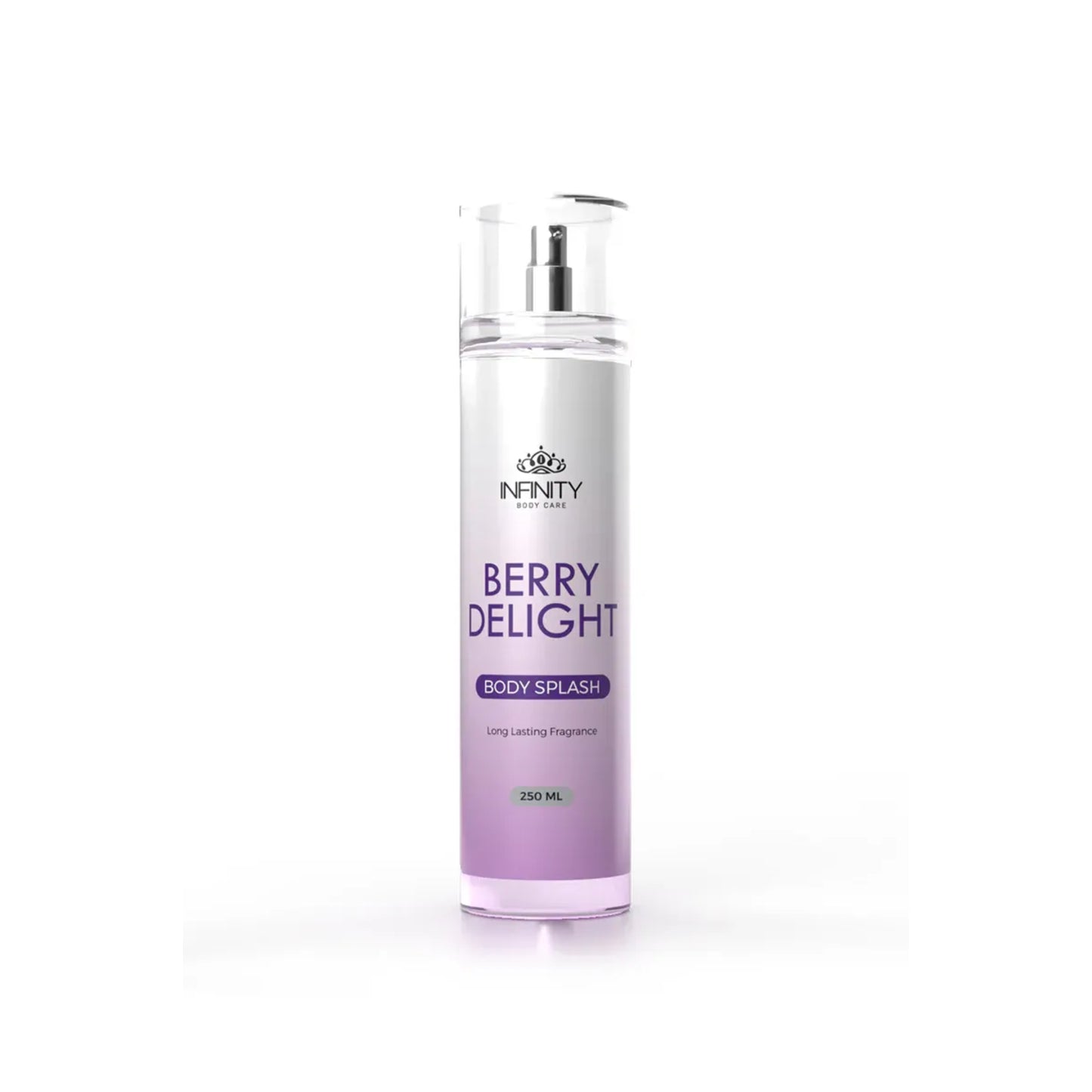 Infinity Body Splash Berry Delight 250ml for refreshing fragrance
