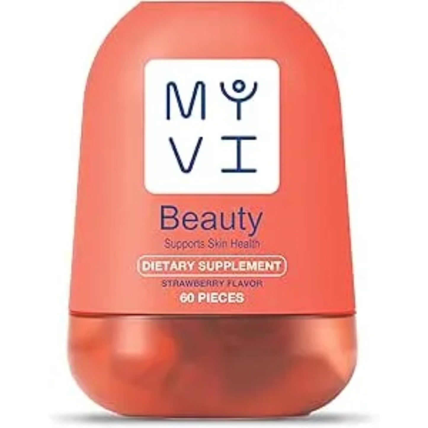 Myvi Beauty Strawberry Flavor Supplement 60 Pieces for skin health