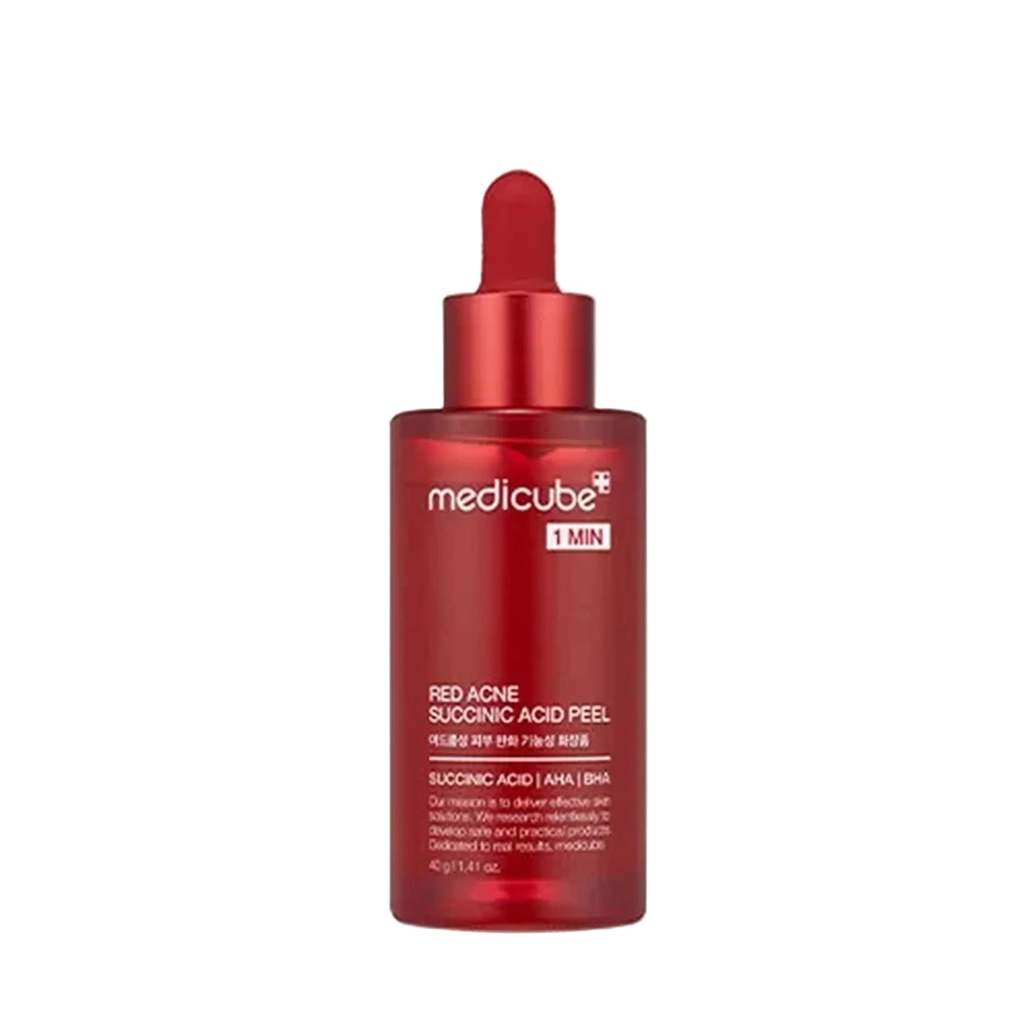 RedMedicube skincare serum bottle on a white background