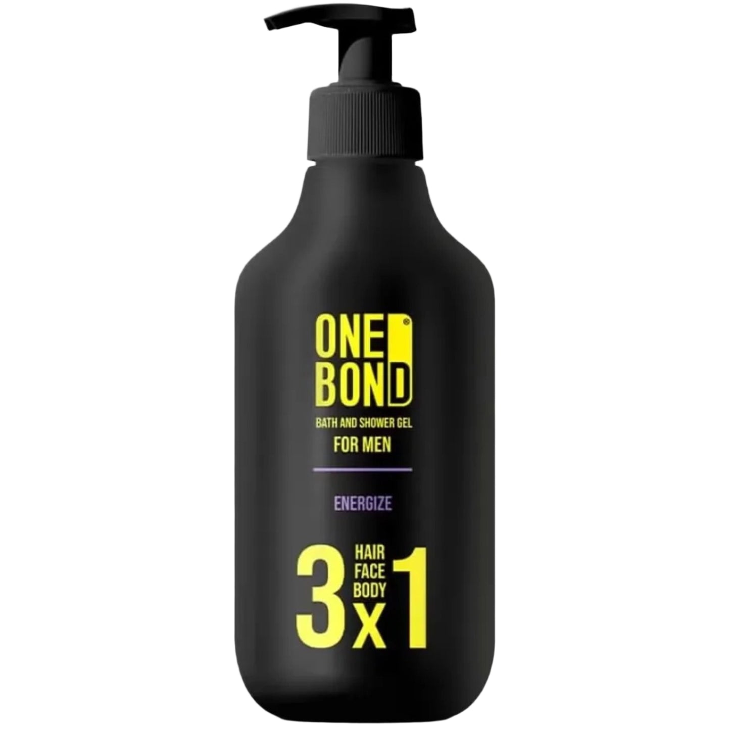 One Bond Bath & Shower Gel 3-in-1 500ml for men's body cleansing