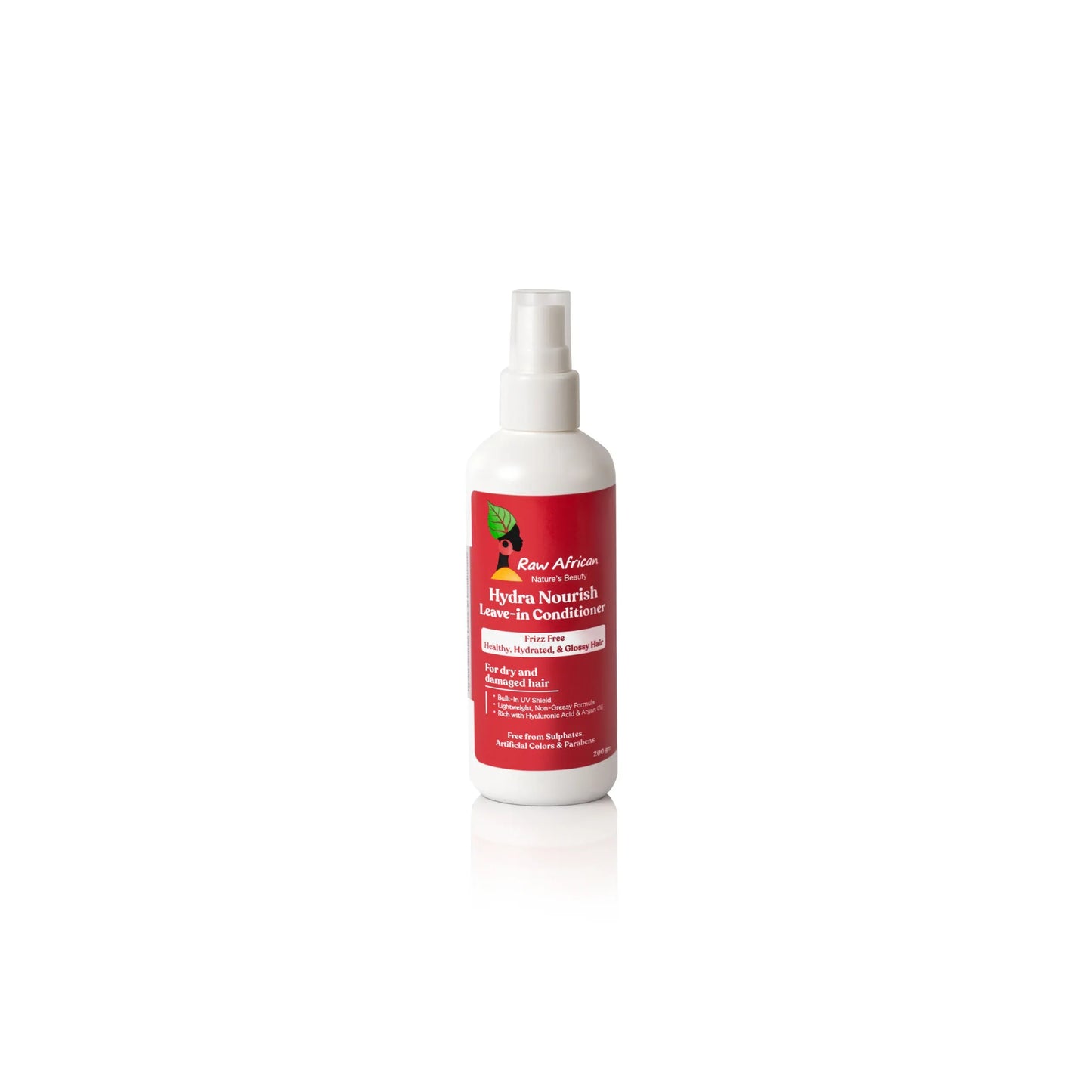 Raw African Hydra Nourish Leave-In Conditioner 200ml for hair hydration