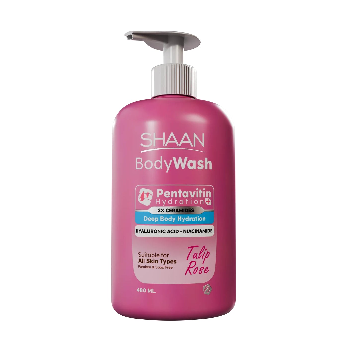 Shaan Hydrating Body Wash 480ml for skin hydration