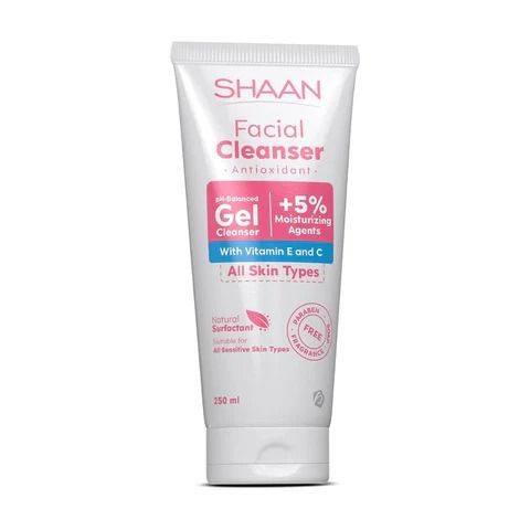 Shaan Facial Cleanser Gel 250ml - جل شان لتنظيف الوجه بعمق ولطف | Lumella