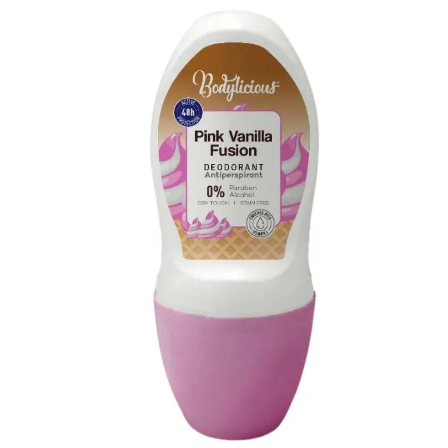 Bodylicious Deodorant Roll-On 50ml for odor protection