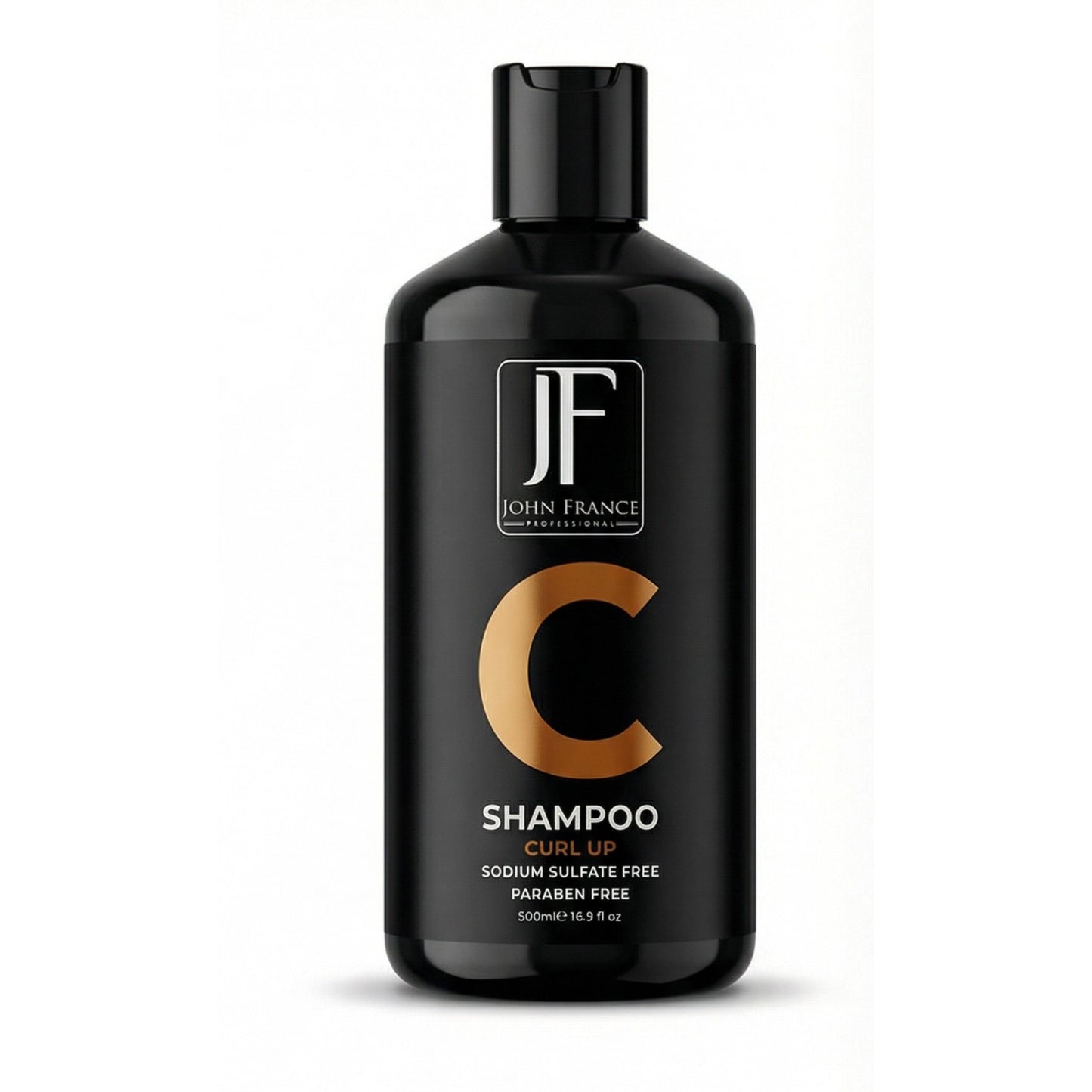 John France Curl Up Shampoo 500ml for curly hair definition