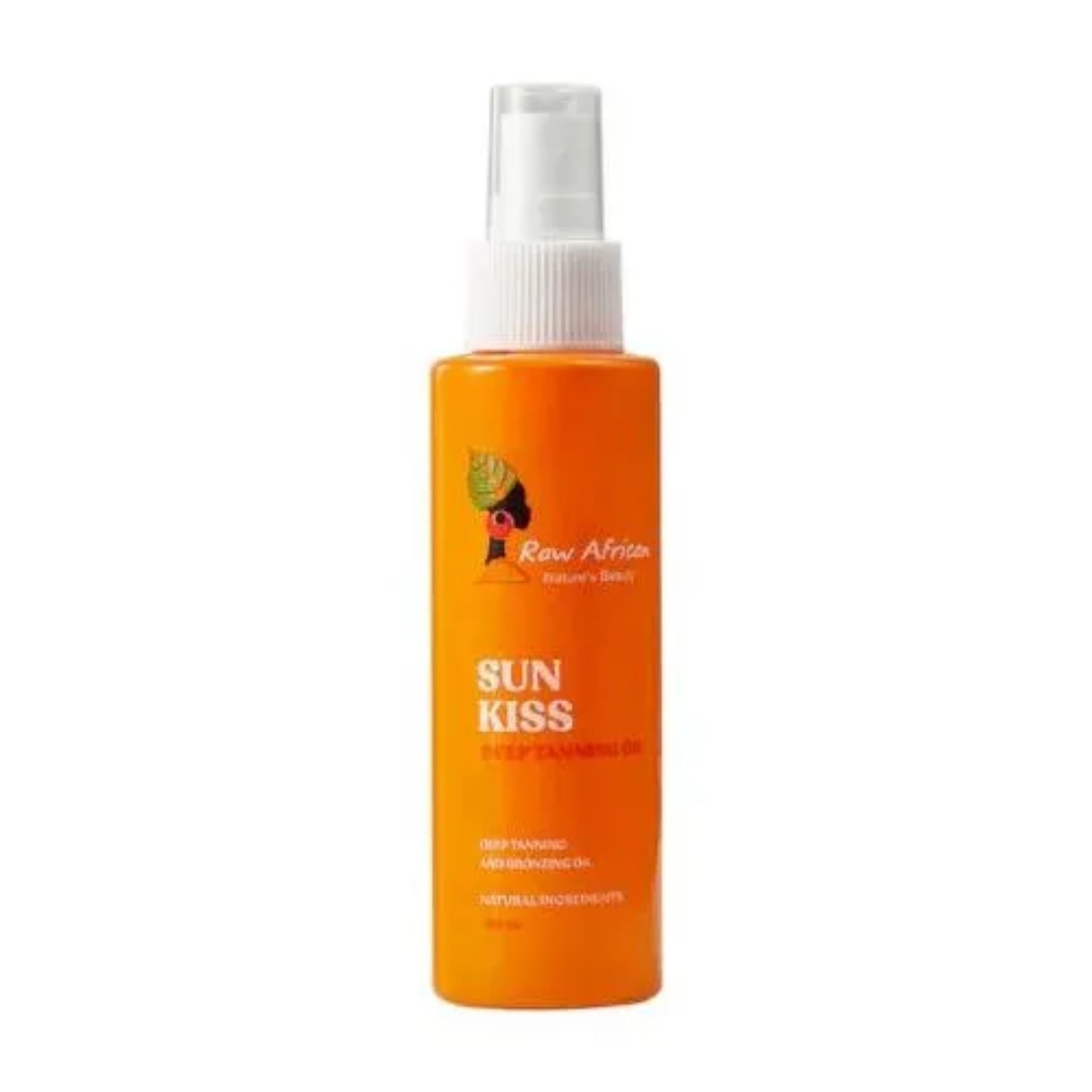 Raw African Sun Kiss Shimmering Lotion 120ml for radiant glow
