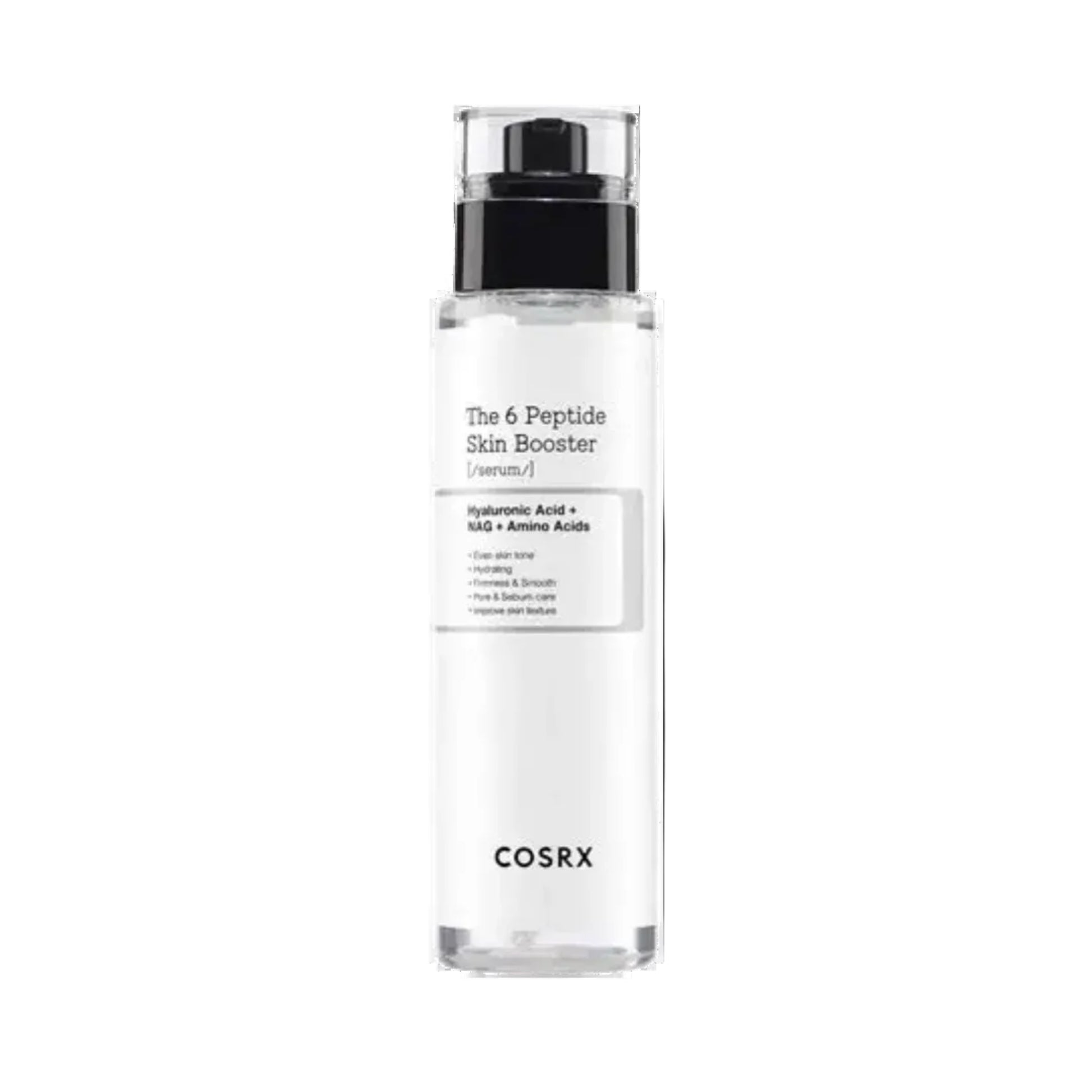 Cosrx skincare product bottle on a white background