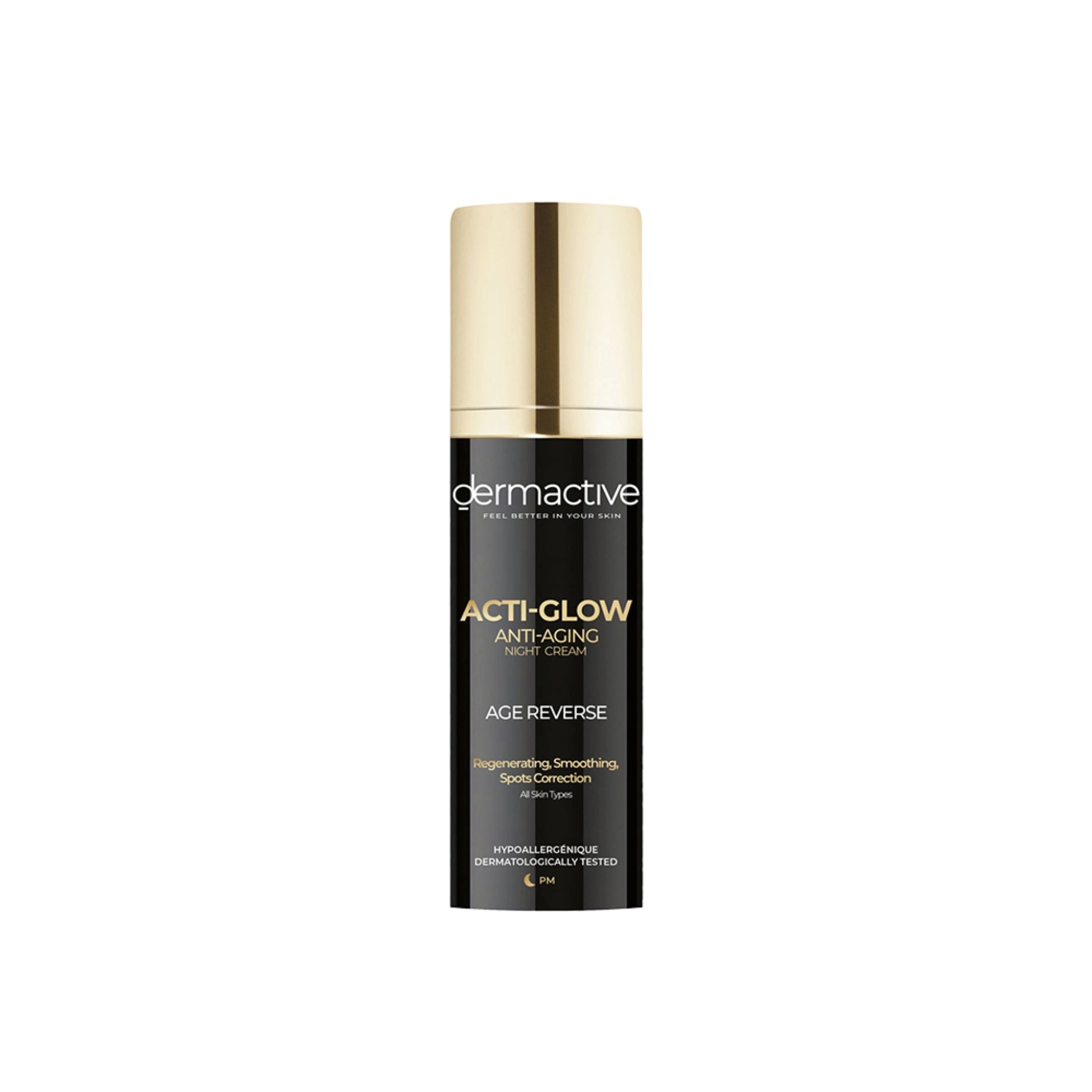 Dermactive Acti-Glow Night Cream 50ml for overnight skin renewal
