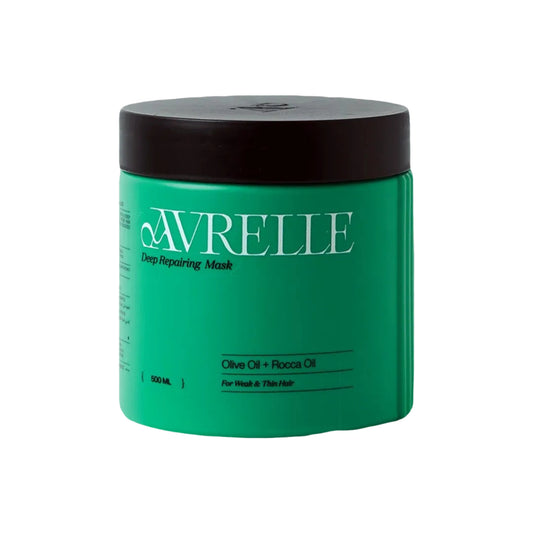 Avrelle Hair Mask with Olive & Rocca Oil 500ml for deep hair nourishment