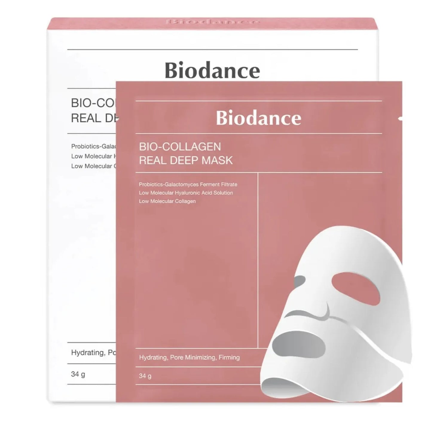 Biodance Bio-Collagen Real Deep Mask packaging on a white background