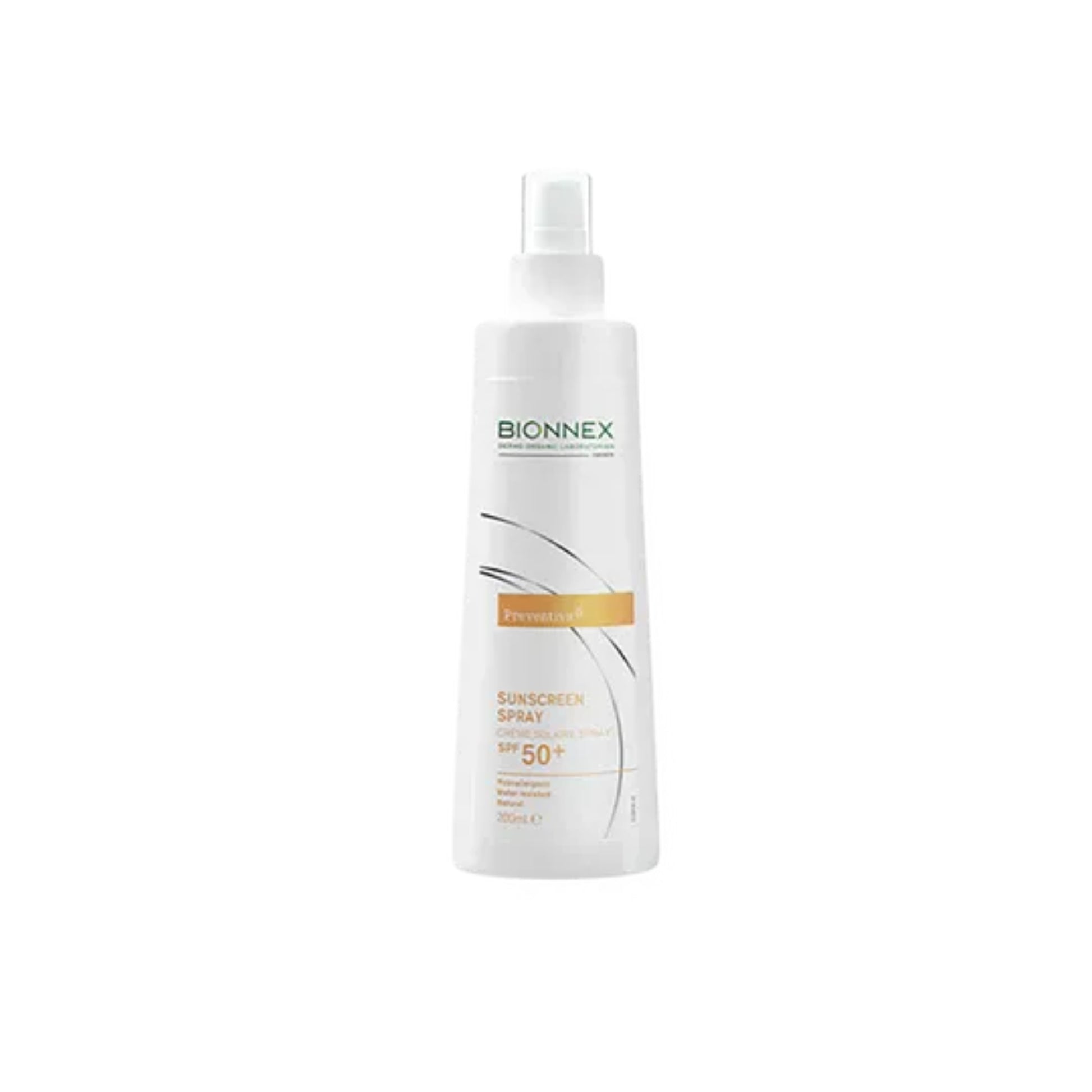Bionnex Preventiva SPF50+ Sunscreen Spray 200ml for sun protection
