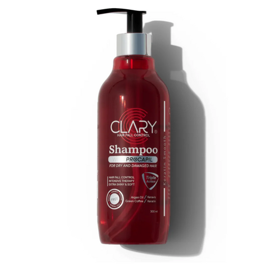 Clary Hair Shampoo 300ml - شامبو كلاري للشعر لتنظيف لطيف وترطيب صحي | Lumella
