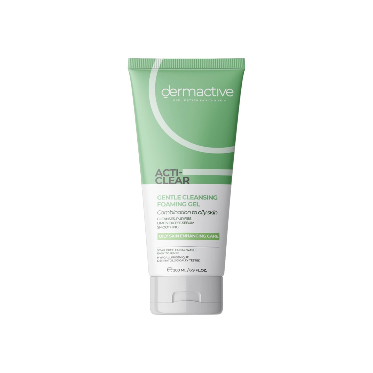 Dermactive Acti-Clear Gentle Cleansing Gel 200ml for acne-prone skin
