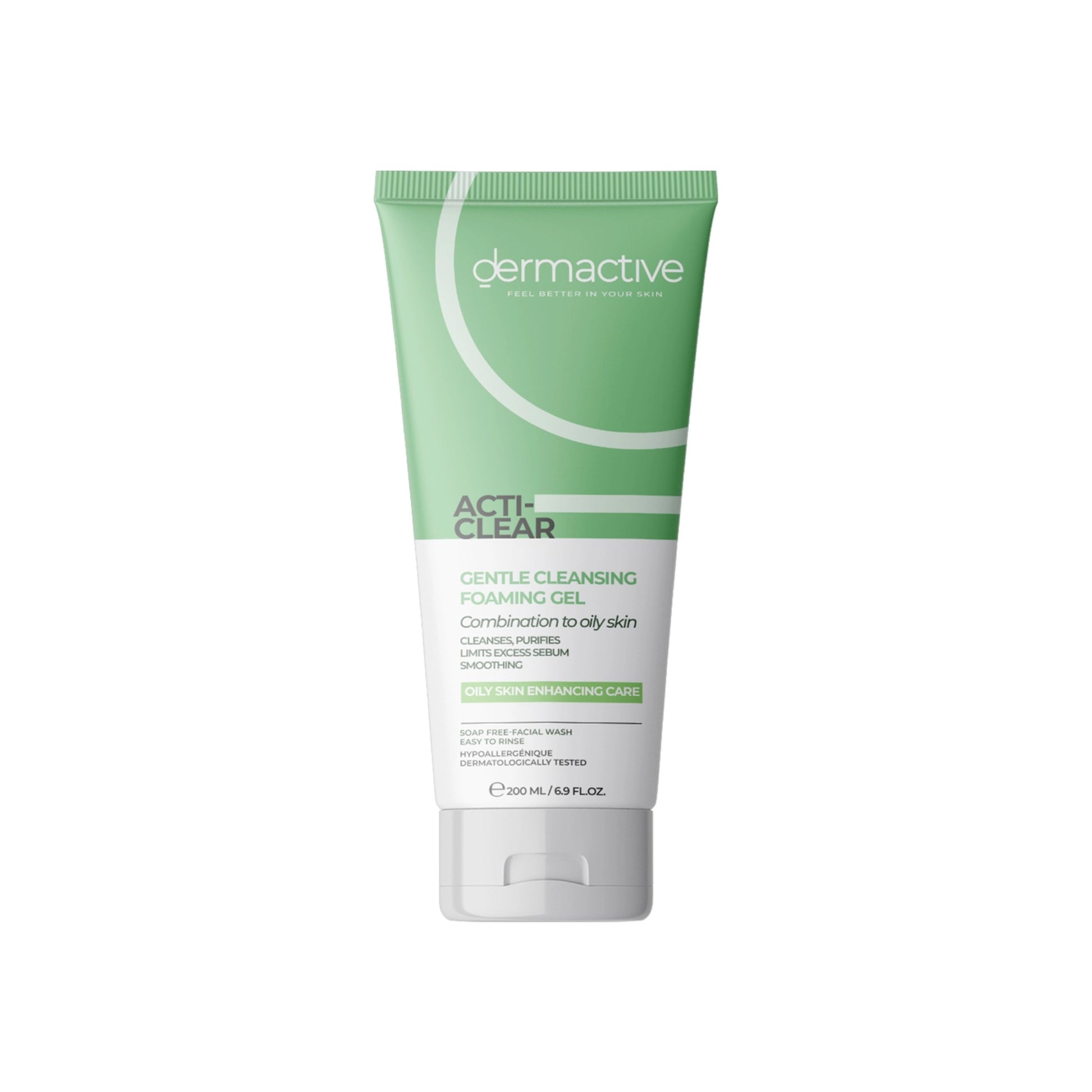 Dermactive Acti-Clear Gentle Cleansing Gel 200ml for acne-prone skin
