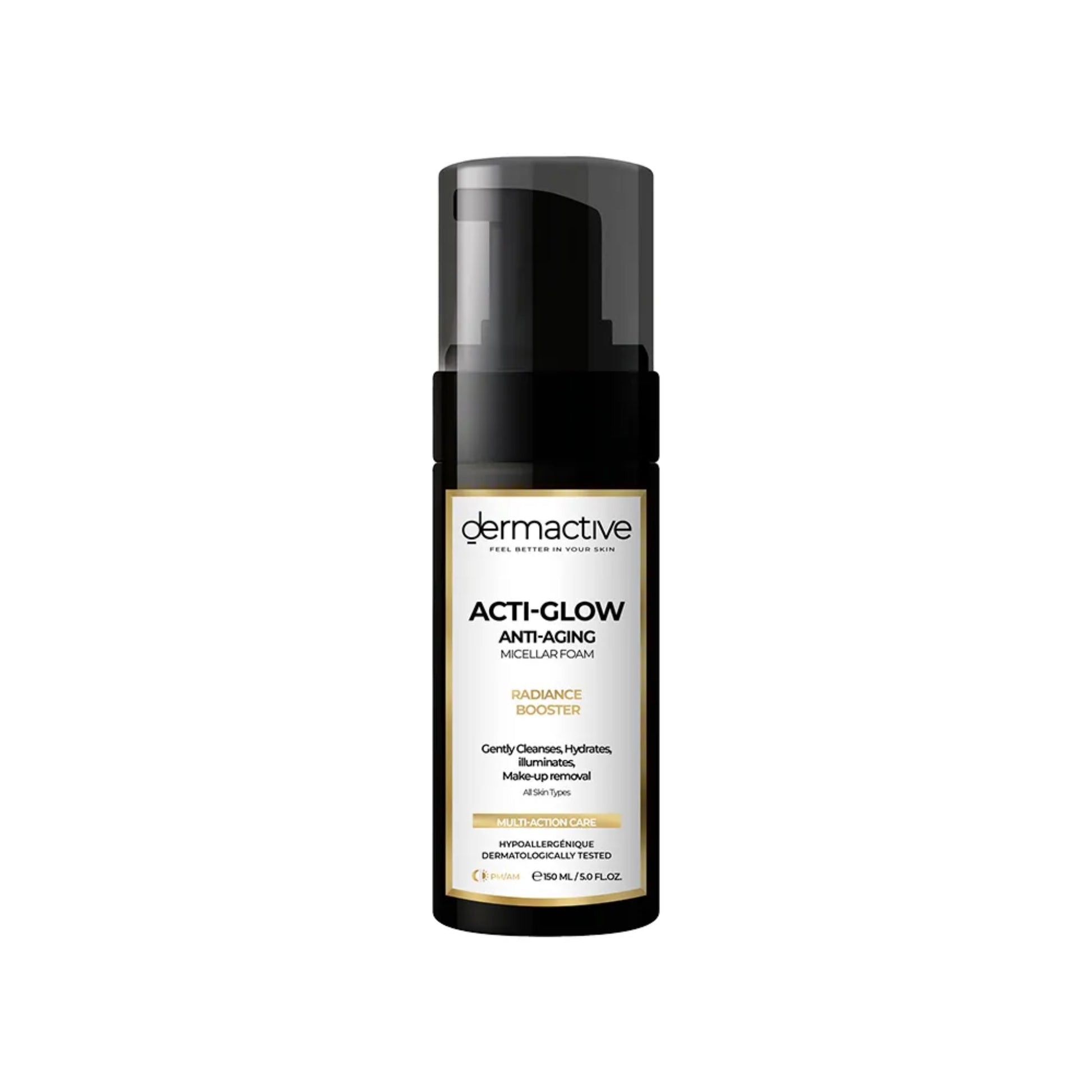 Dermactive Acti-Glow Anti-Aging Micellar Foam 150ml for deep cleansing and anti-aging
