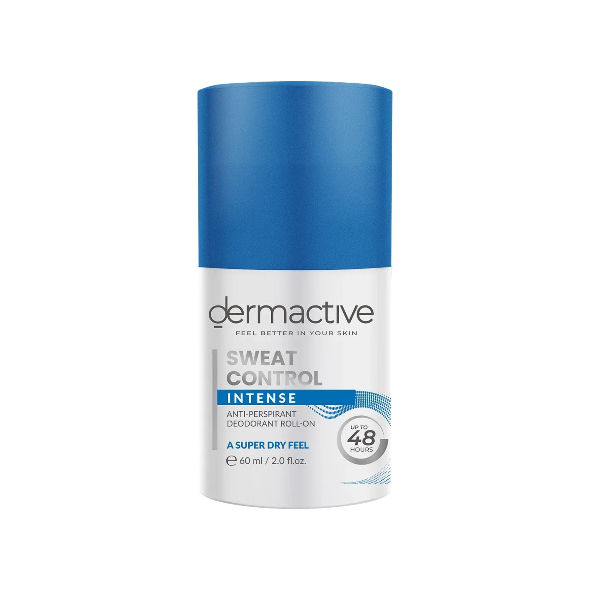 Dermactive Sweat Control Intense Roll-On 60ml for underarm protection
