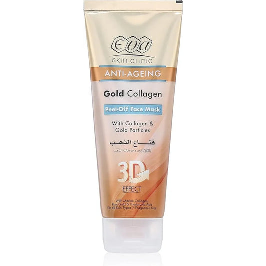 Eva Skin Clinic Gold Collagen Peel-Off Mask 100ml for anti-aging
