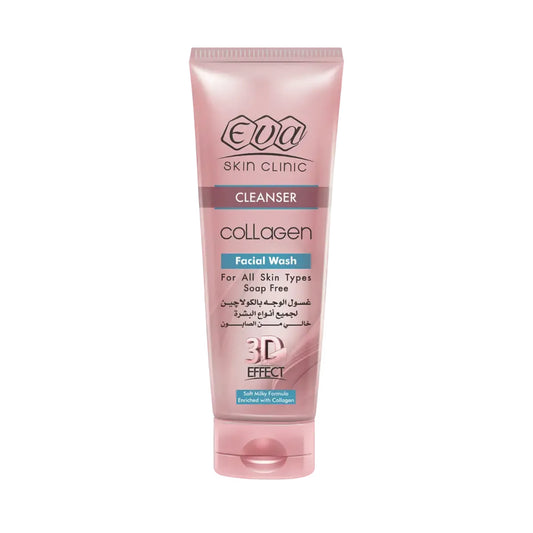 Eva Skin Clinic Collagen Facial Cleanser 150ml for deep cleansing and skin renewal
