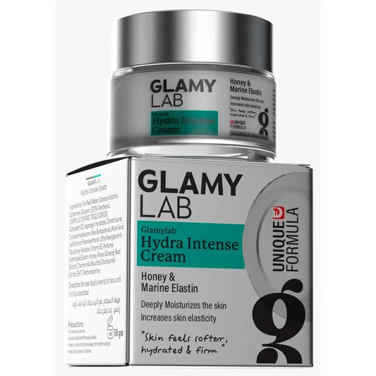 Glam Lab Hydra Intense Moisturizing Cream 50g - كريم جلام لاب هيدرا المكثف للترطيب العميق للبشرة | Lumella
