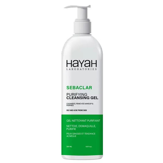 Hayah Sebaclar Purifying Cleansing Gel 200ml for acne-prone skin
