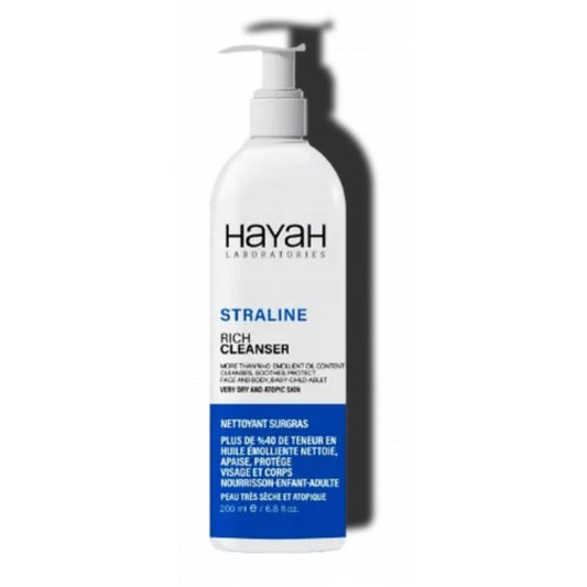 Hayah Straline Rich Cleanser 200ml for deep cleansing
