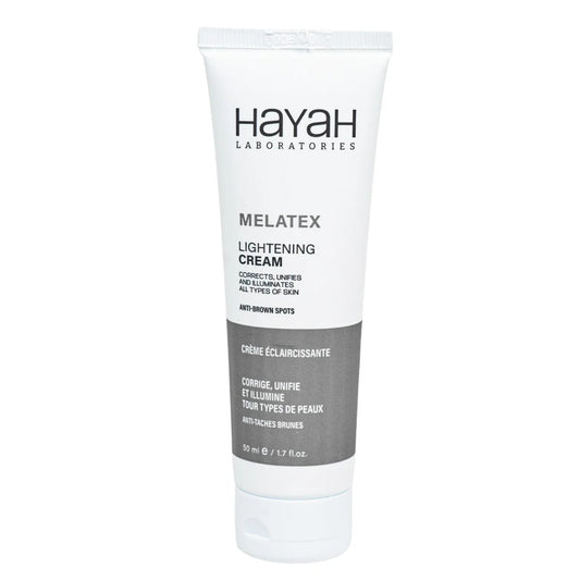 Hayah Melatex Lightening Cream 50ml - كريم حياة ميلاتكس لتفتيح البشرة وتوحيد اللون | Lumella
