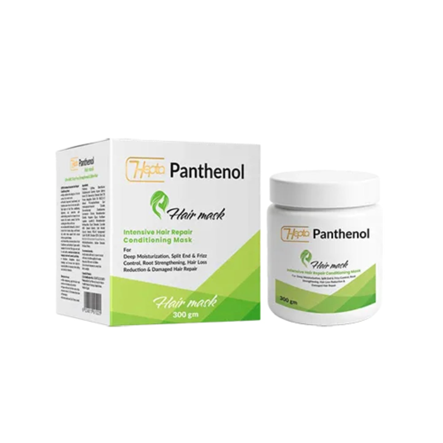 Hepta Panthenol Hair Mask 300g for deep conditioning
