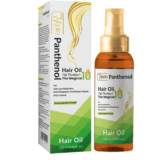 Hepta Panthenol Hair Oil 120ml for shine and nourishment
