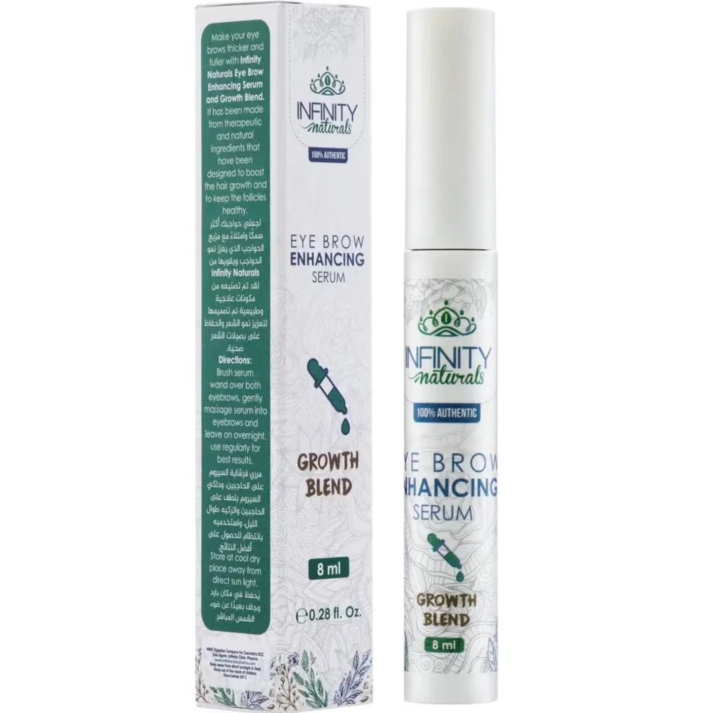 Infinity Eyebrow Enhancing Serum 8ml for eyebrow growth
