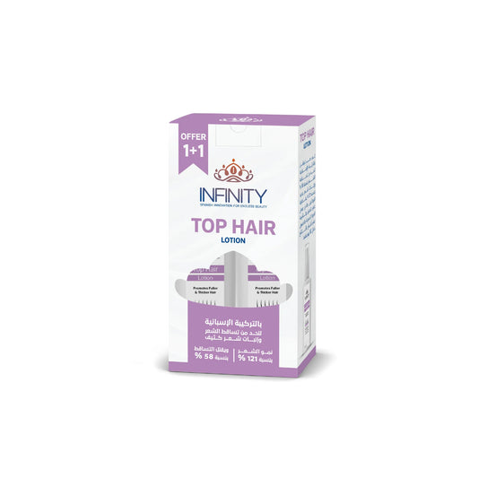 Infinity Top Hair Lotion 120ml for hair strengthening and growth
