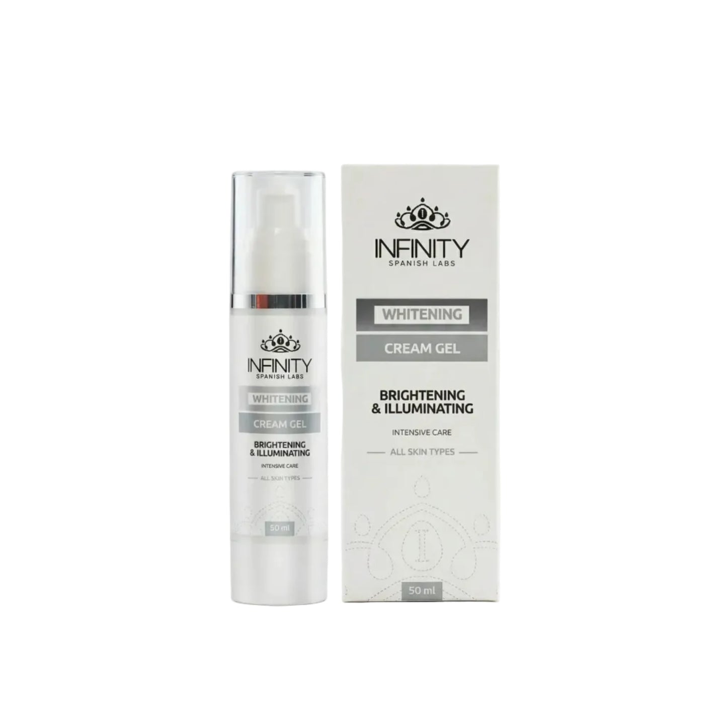 Infinity Whitening Cream Gel 50ml for skin brightening
