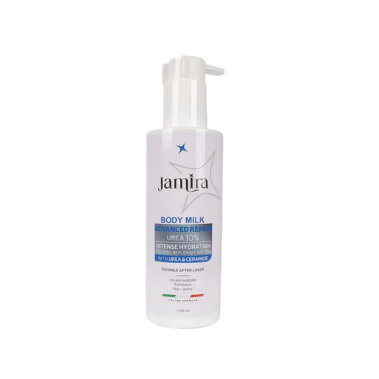 Jamira Body Milk Lotion with Urea 10% 200ml for intensive hydration
