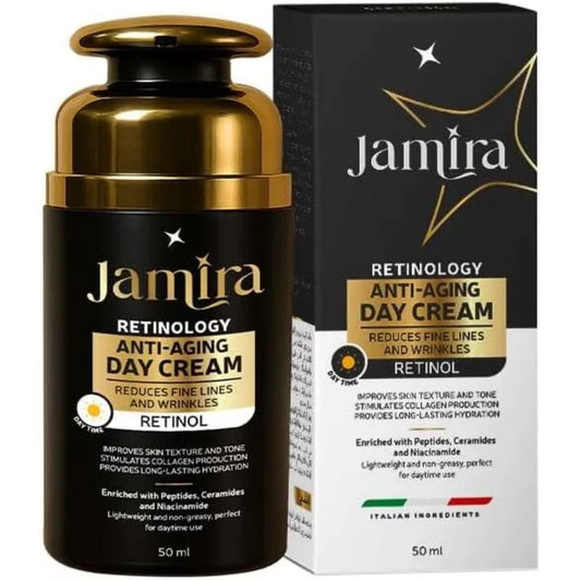 Jamira Anti-Aging Retinol Cream Day 50ml for wrinkle reduction

