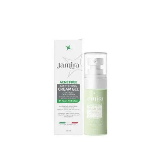 Jamira Acne Free Mattifying Cream Gel 50ml for acne control
