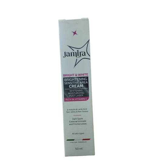 Jamira Bright & White Cream Rich in Vitamin C 50ml for skin brightening

