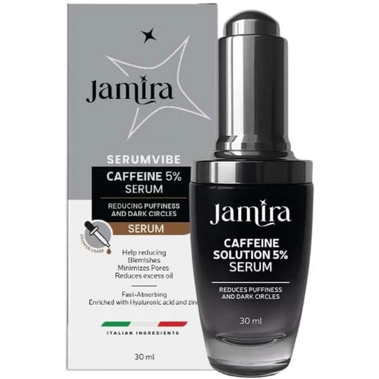 Jamira Serumvibe 5% Caffeine 30ml for eye depuffing
