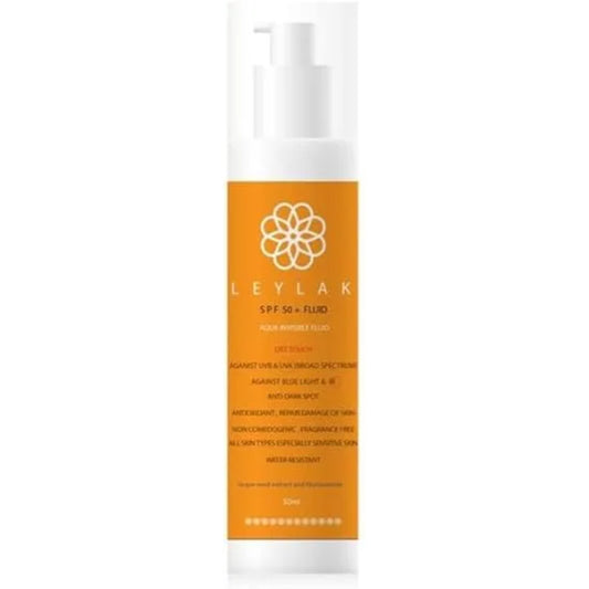 Leylak SPF50+ Sunscreen Spray 50ml for dark spot protection

