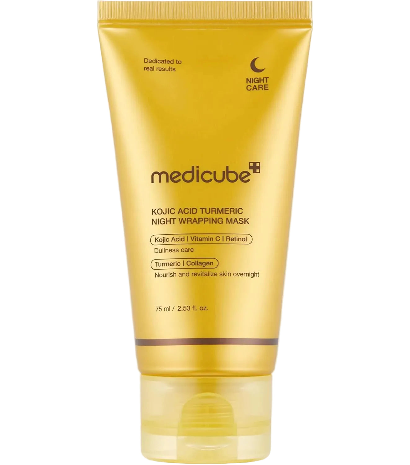 Medicube Kojic Acid Turmeric Night Wrapping Mask on a white background