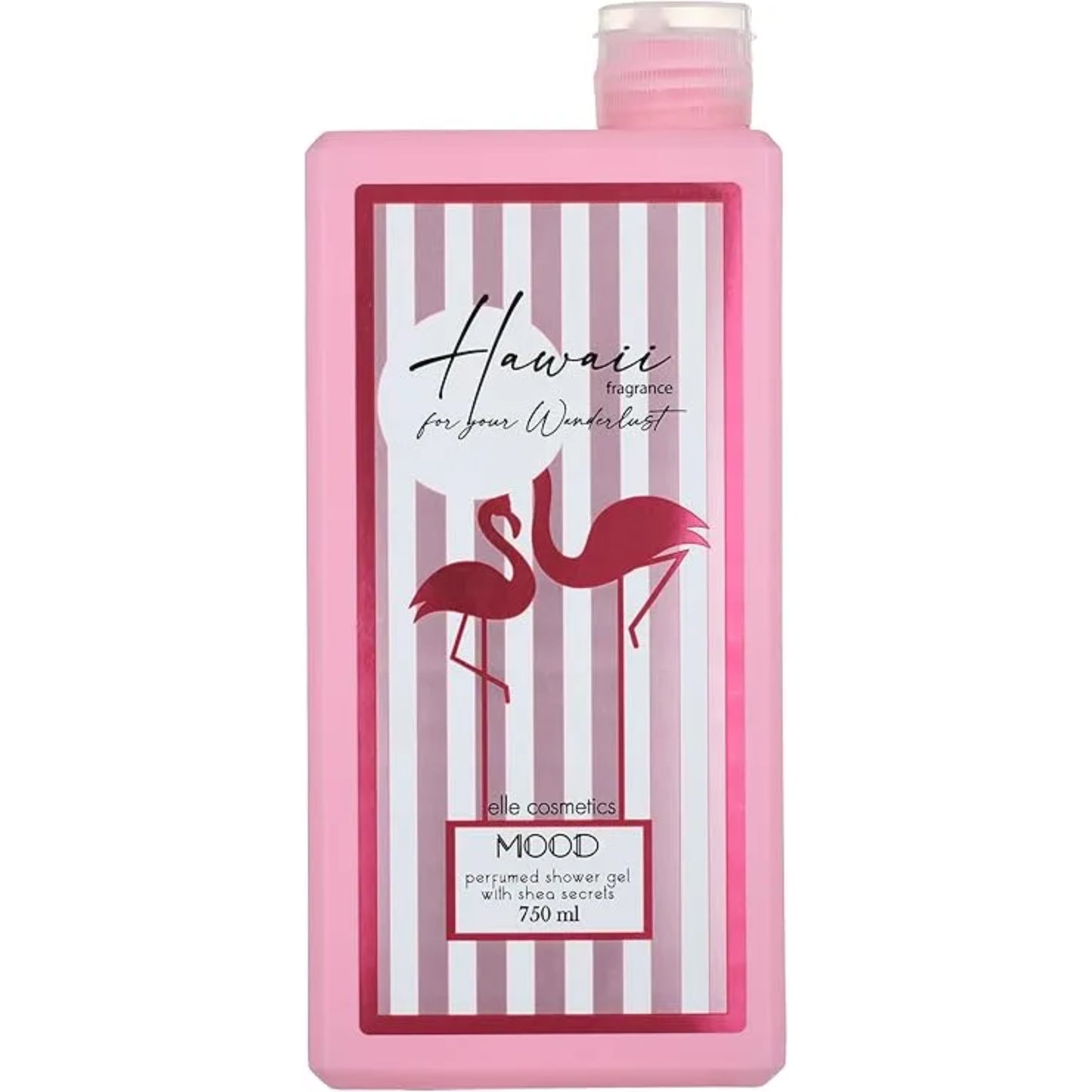 Mood Hawaii Shower Gel 750ml for refreshing body cleansing
