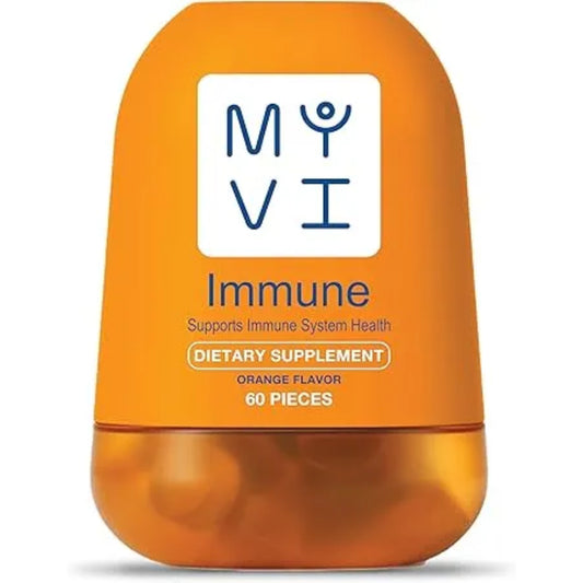 Myvi Immune Orange Flavor 60 Pieces vitamin supplement
