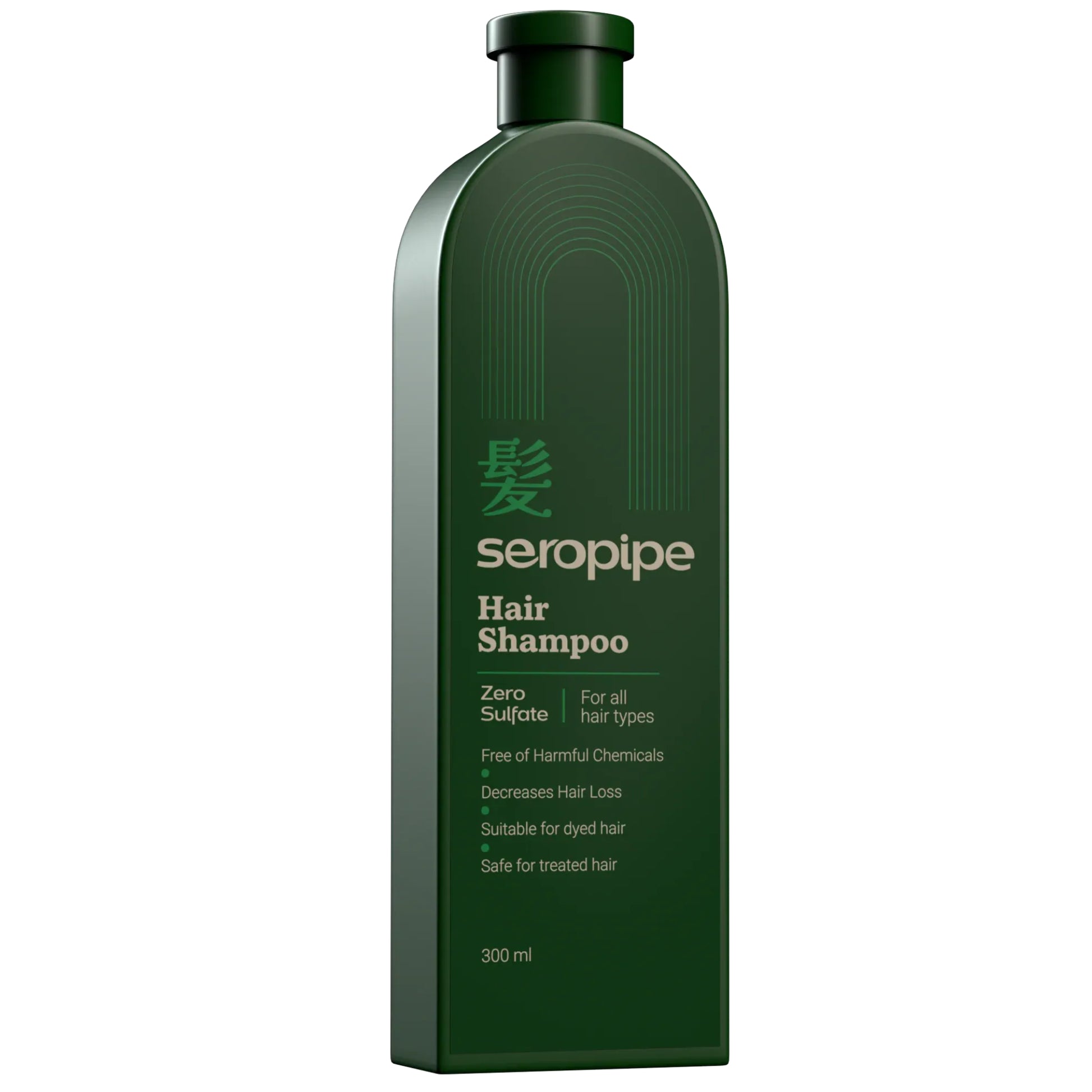 Seropipe Intense Nutrition Hair Shampoo 300ml for hair nourishment
